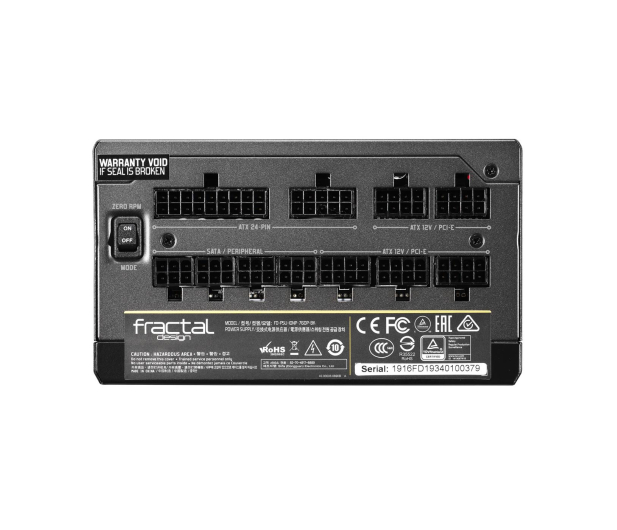 FRACTAL DESIGN Ion+ 760w 80PLUS Platinum czarny FD-PSU-IONP-760P-BK-EU - 524635 - zdjęcie 5